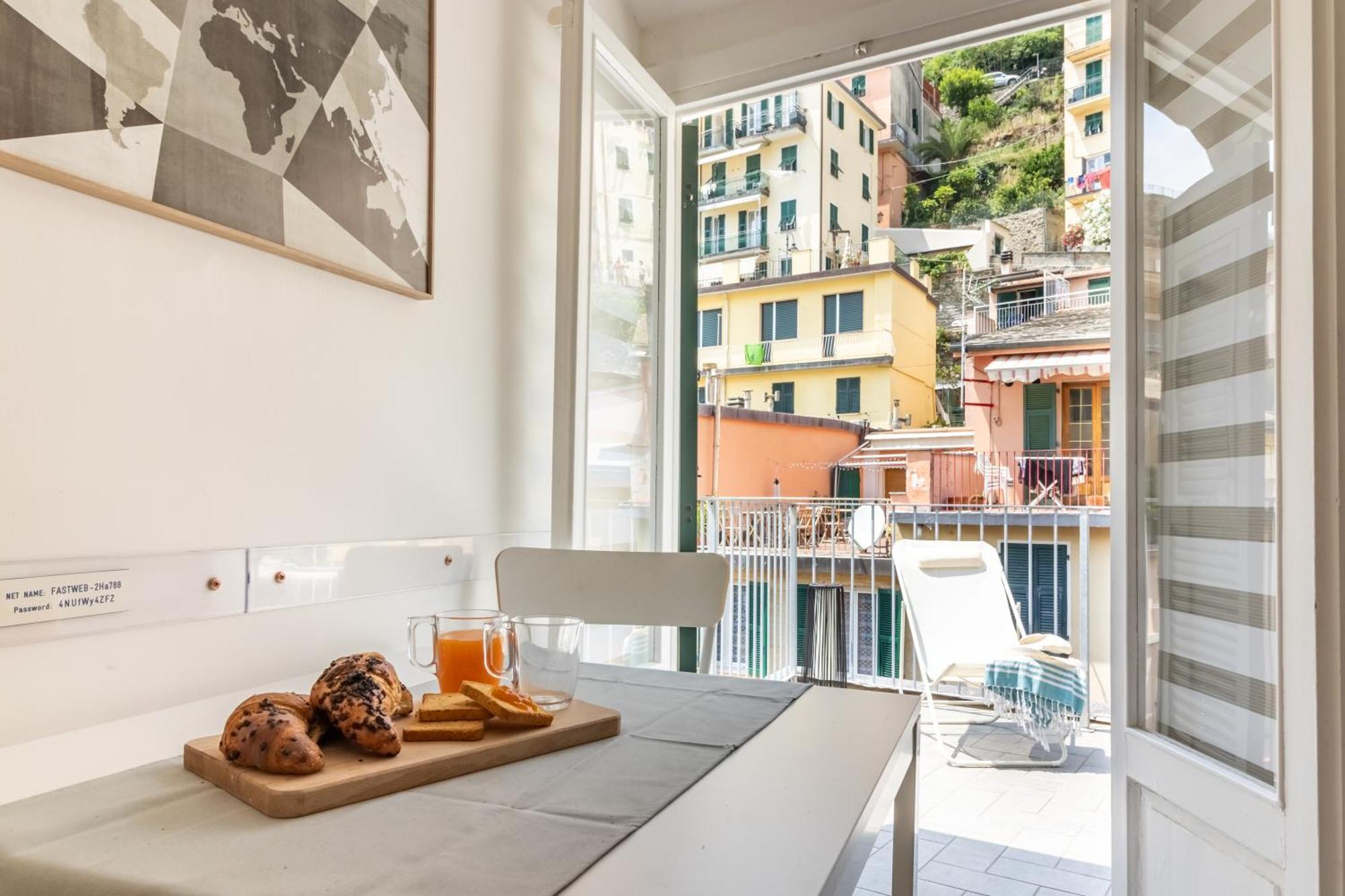 Apartmán Wanderjohn Penthouse 5Terreparco Riomaggiore Exteriér fotografie